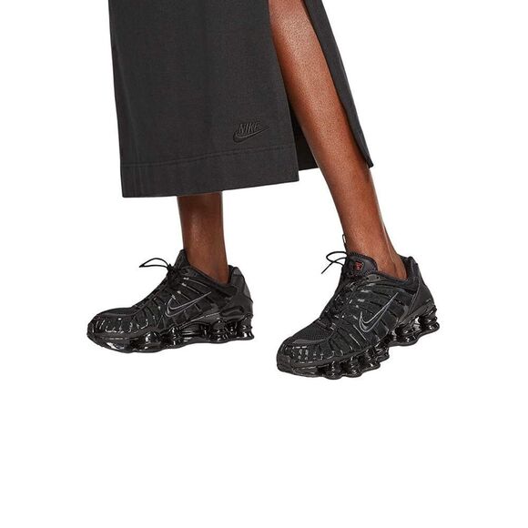 Nike | Sportwear Women’s Sleeveless Maxi Dress Side Slit in Black | S - Picture 4 of 9